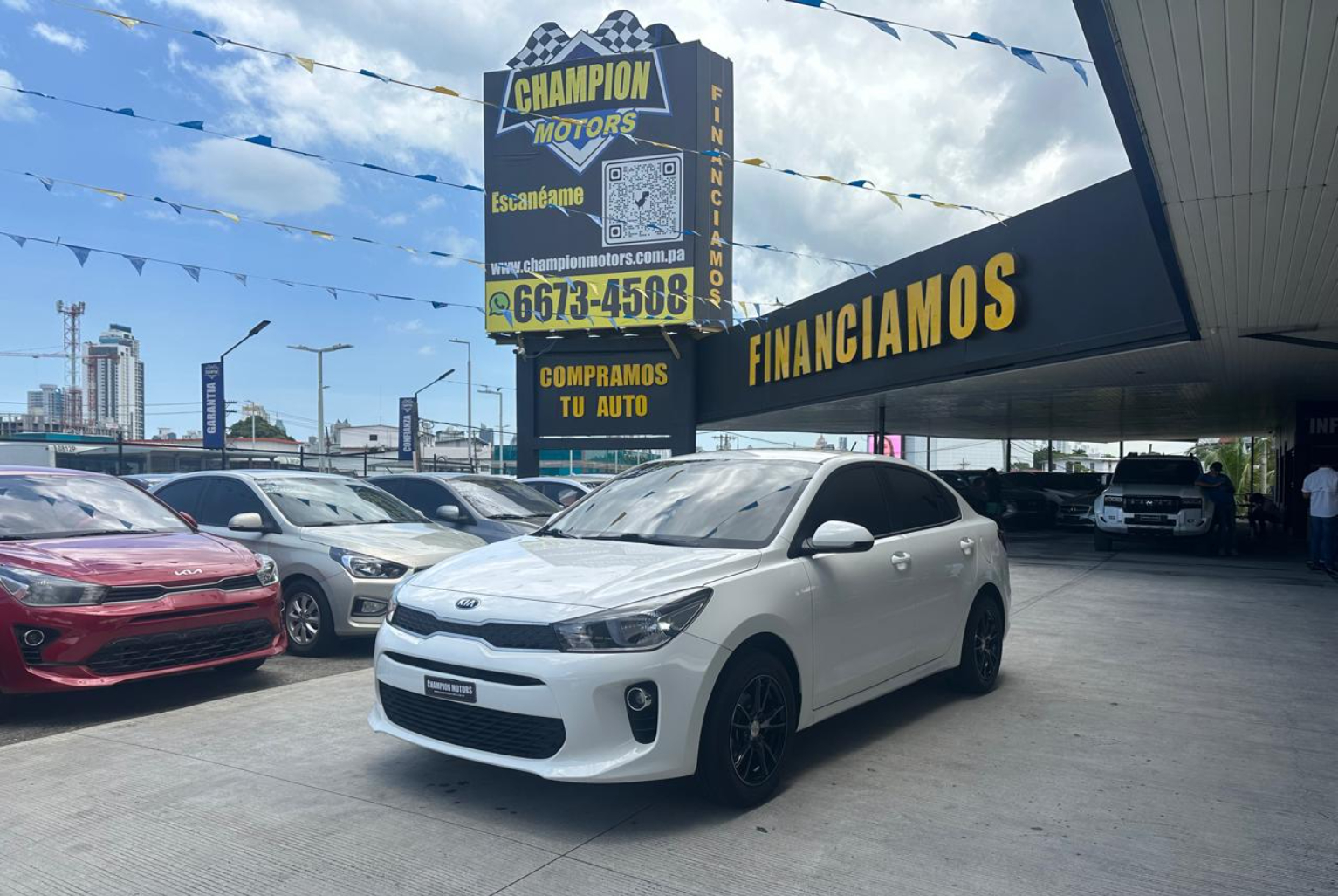 Kia Rio 2020 Manual color Blanco, Imagen #1