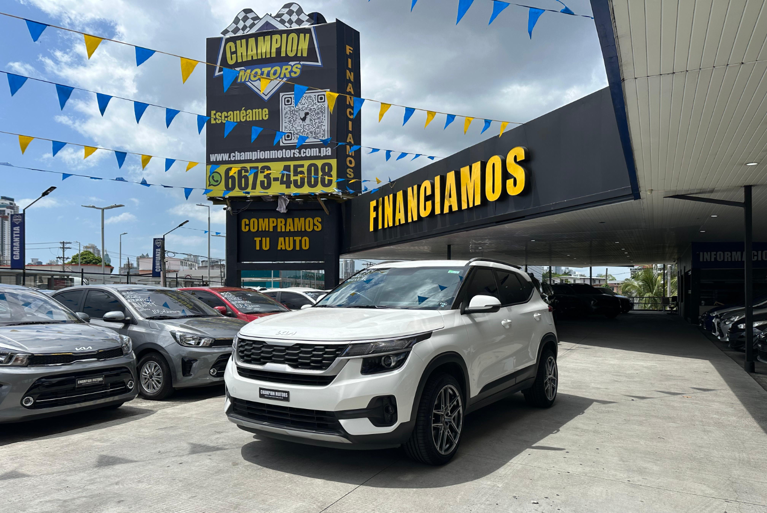 Kia Seltos 2022 Manual color Blanco, Imagen #1