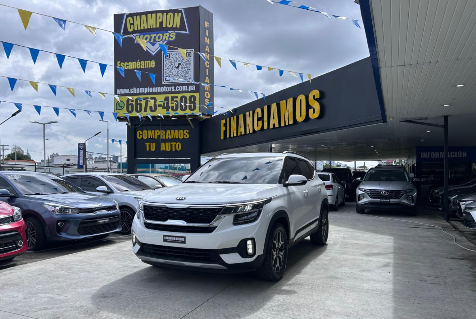 Kia Seltos 2022 Automático color Blanco, Imagen #1