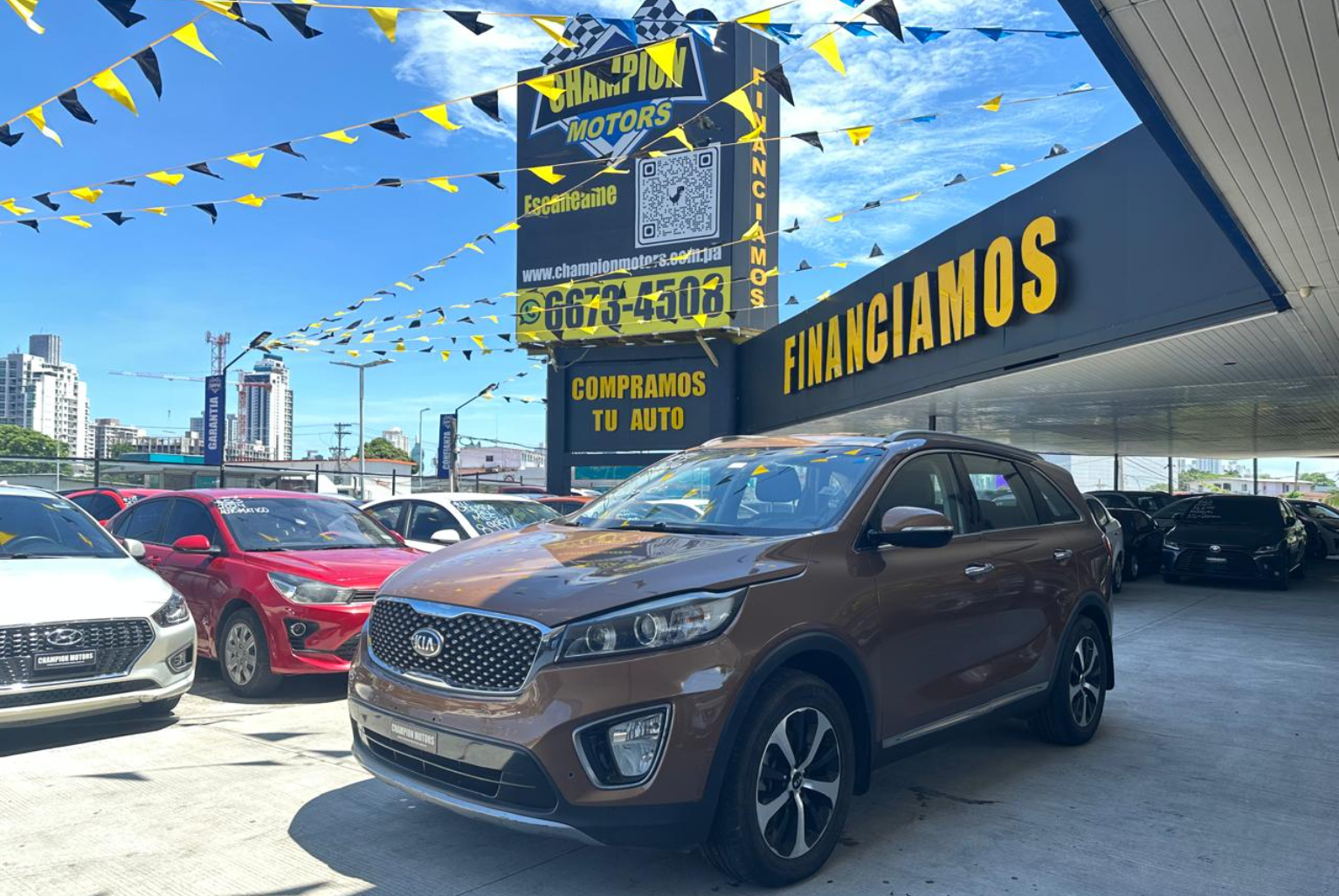 Kia Sorento 2016 Automático color Marron, Imagen #1