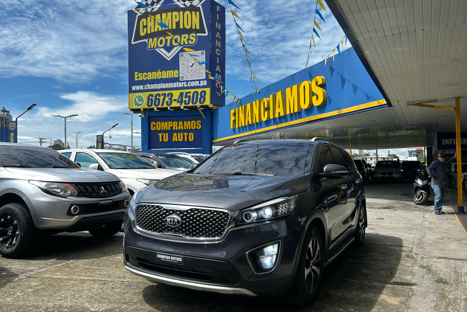 Kia Sorento 2017 Automático color Negro, Imagen #1