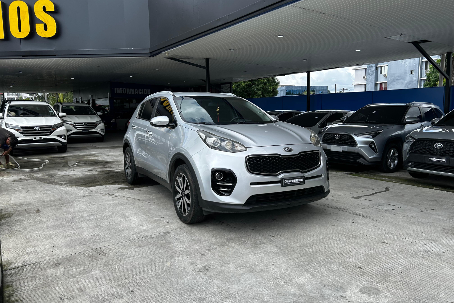 Kia Sportage 2017 Automático color Plateado, Imagen #3