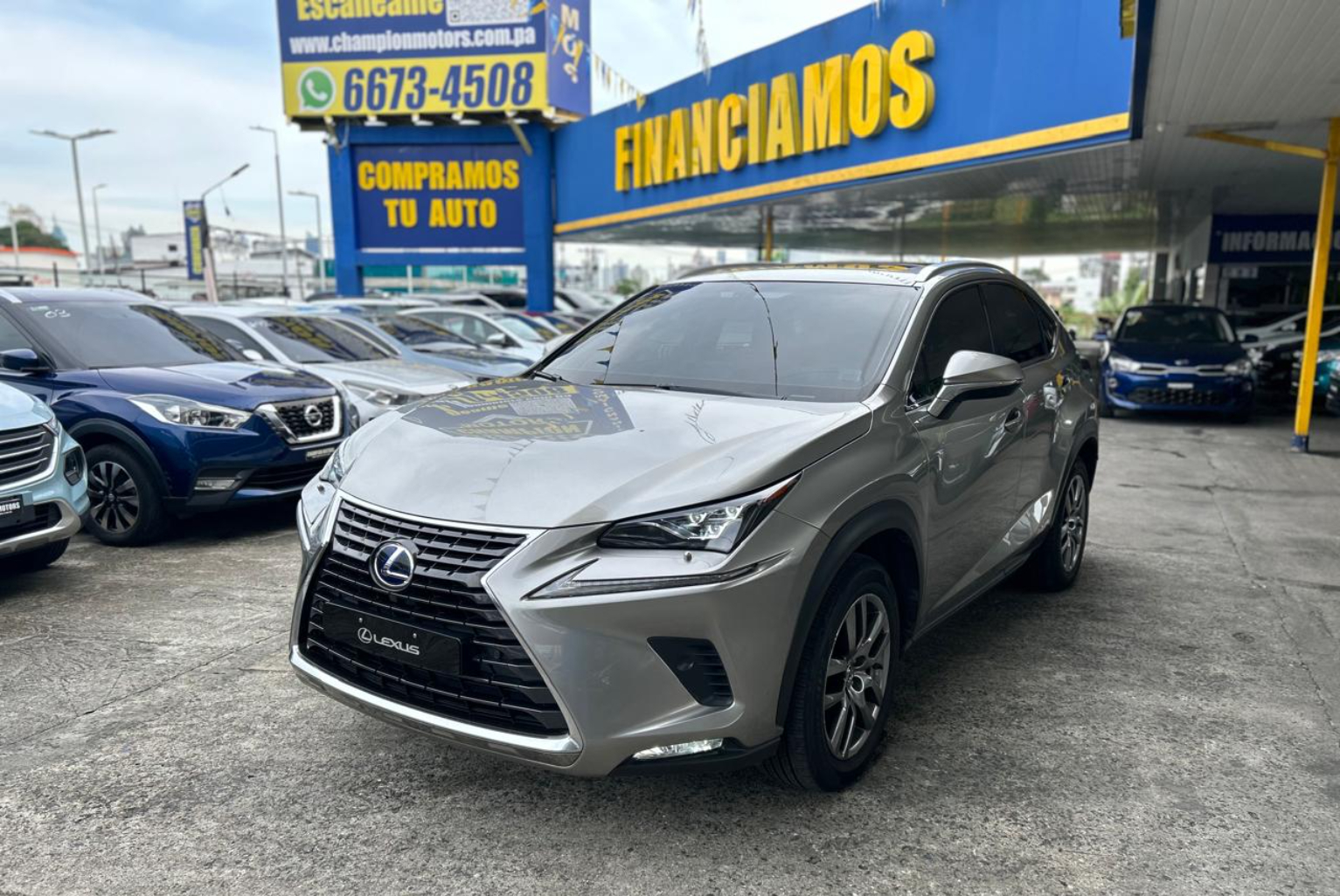 Lexus NX 300h 2019 Automático color Gris, Imagen #1