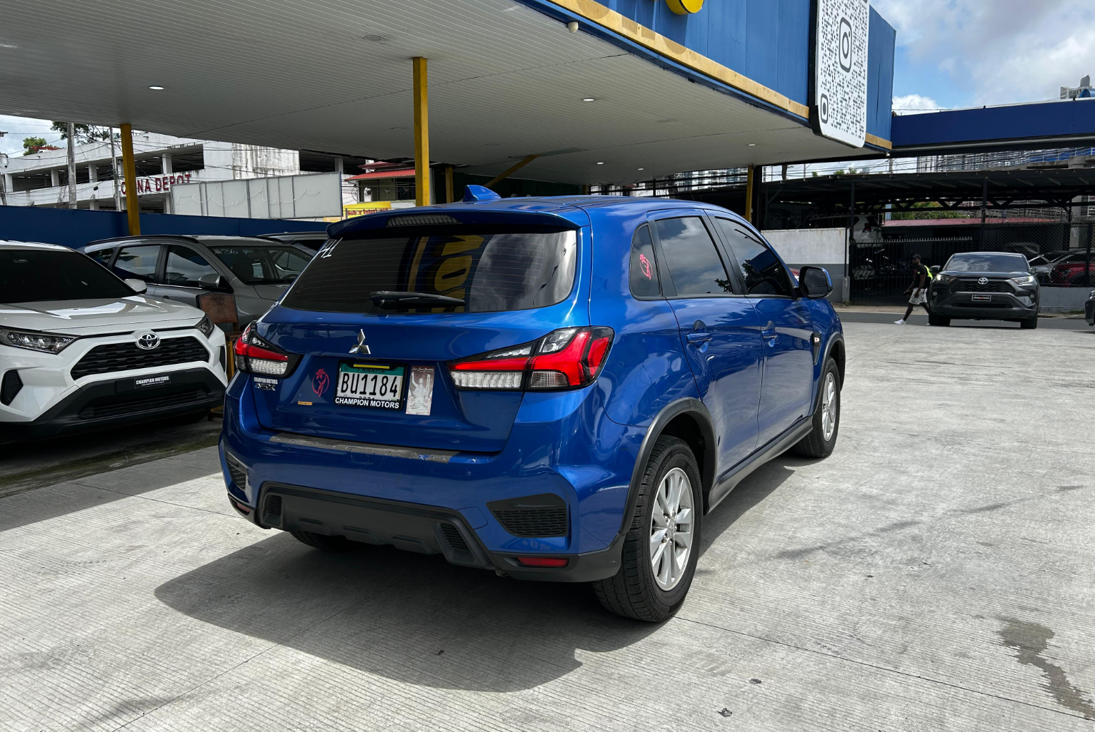 Mitsubishi Asx 2021 Automático color Azul, Imagen #4