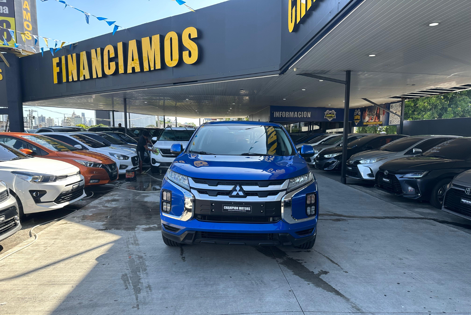 Mitsubishi Asx 2021 Automático color Azul, Imagen #2