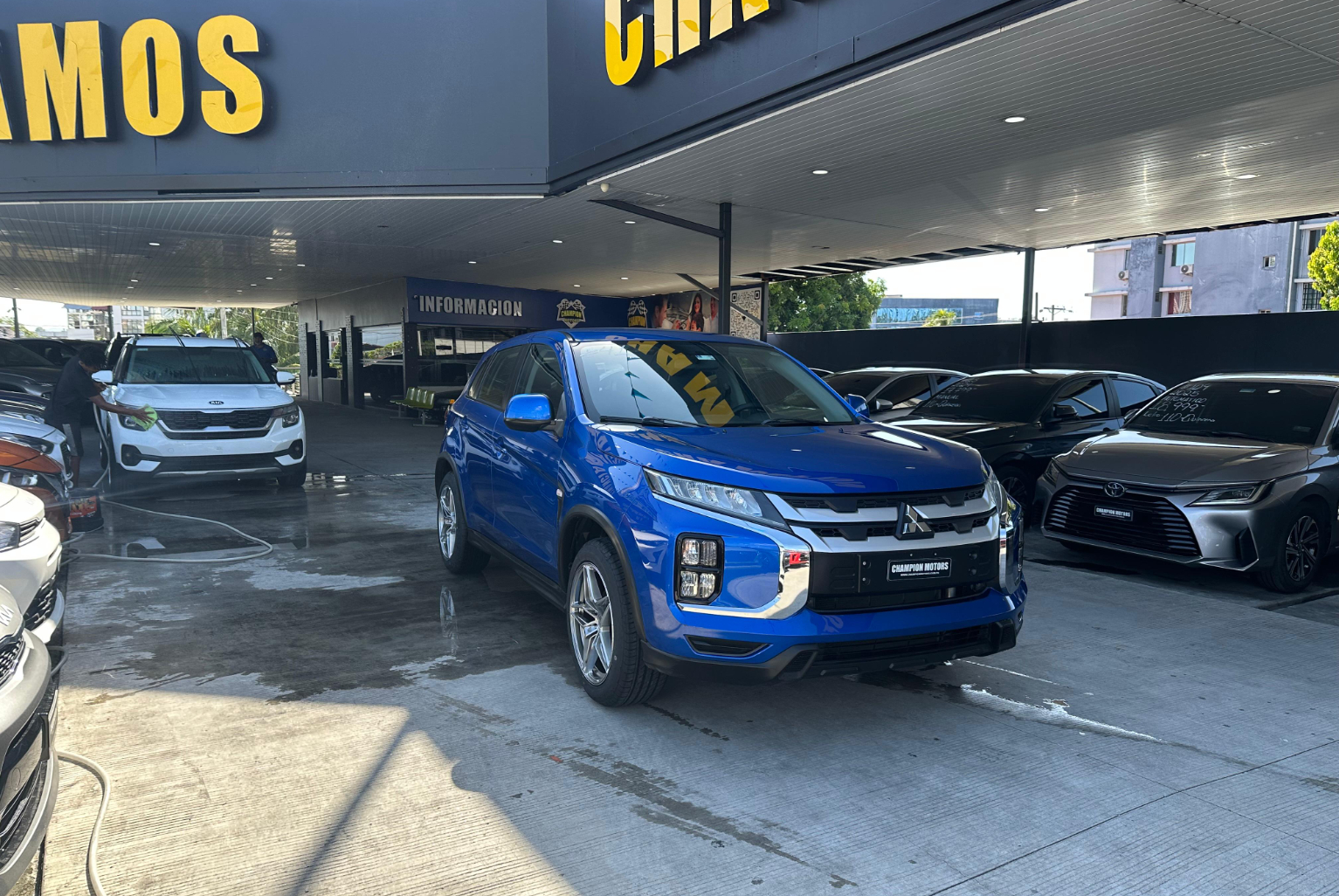 Mitsubishi Asx 2021 Automático color Azul, Imagen #3