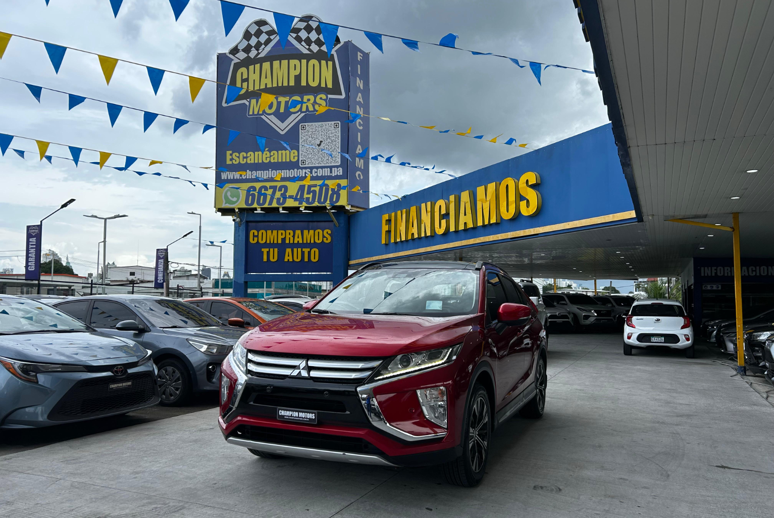 Mitsubishi Eclipse Cross 2020 Automático color Rojo, Imagen #1