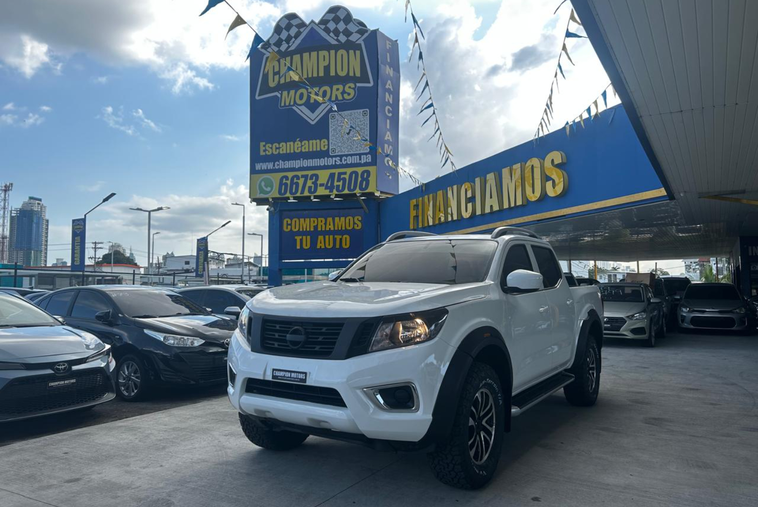 Nissan Frontier 2018 Manual color Blanco, Imagen #1