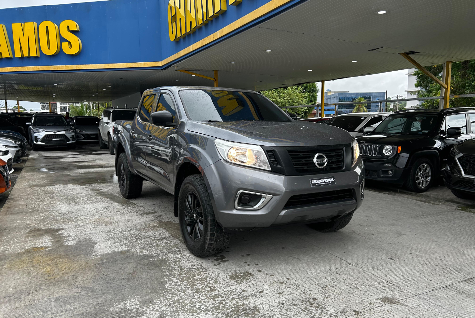 Nissan Frontier 2019 Manual color Gris, Imagen #3