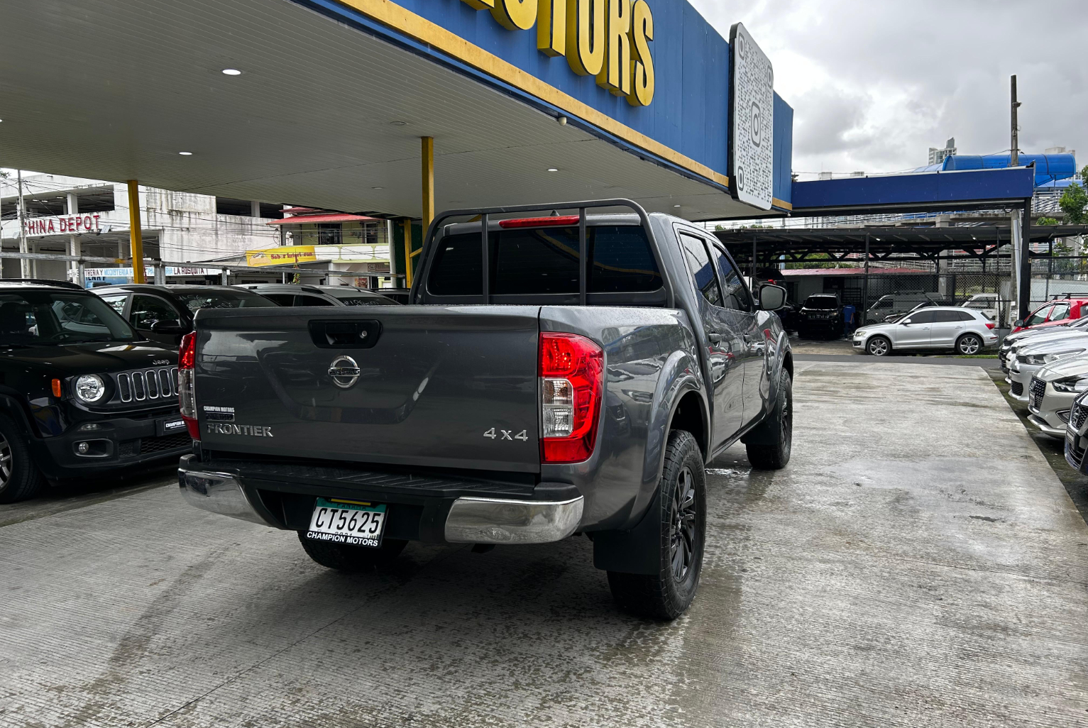 Nissan Frontier 2019 Manual color Gris, Imagen #4