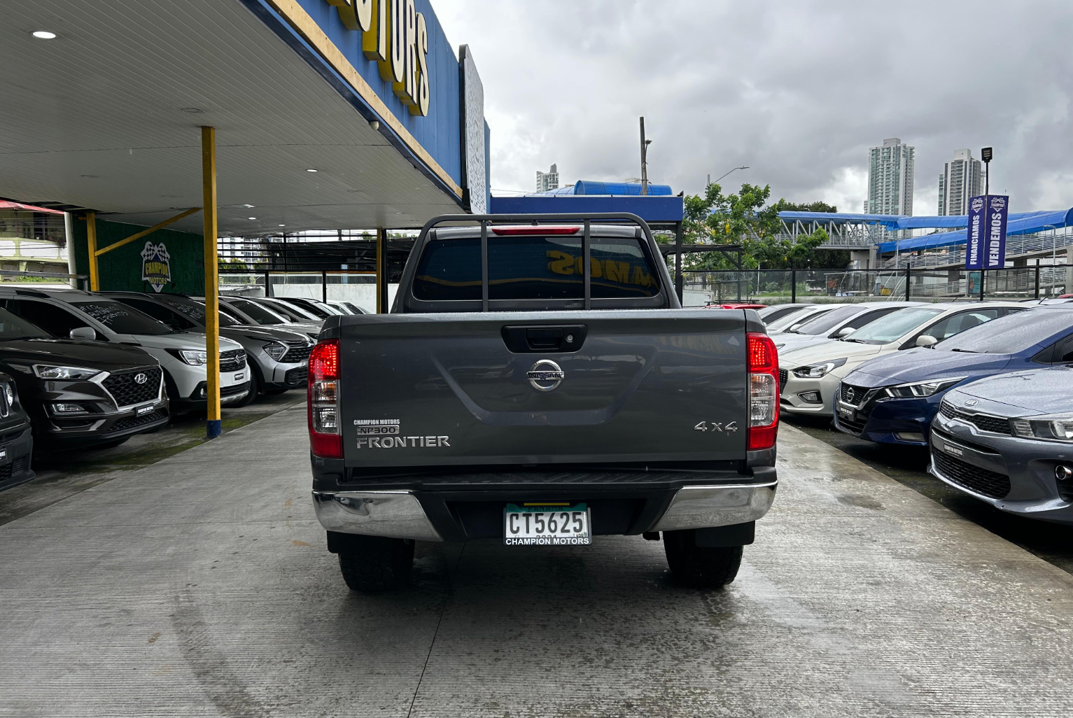 Nissan Frontier 2019 Manual color Gris, Imagen #5