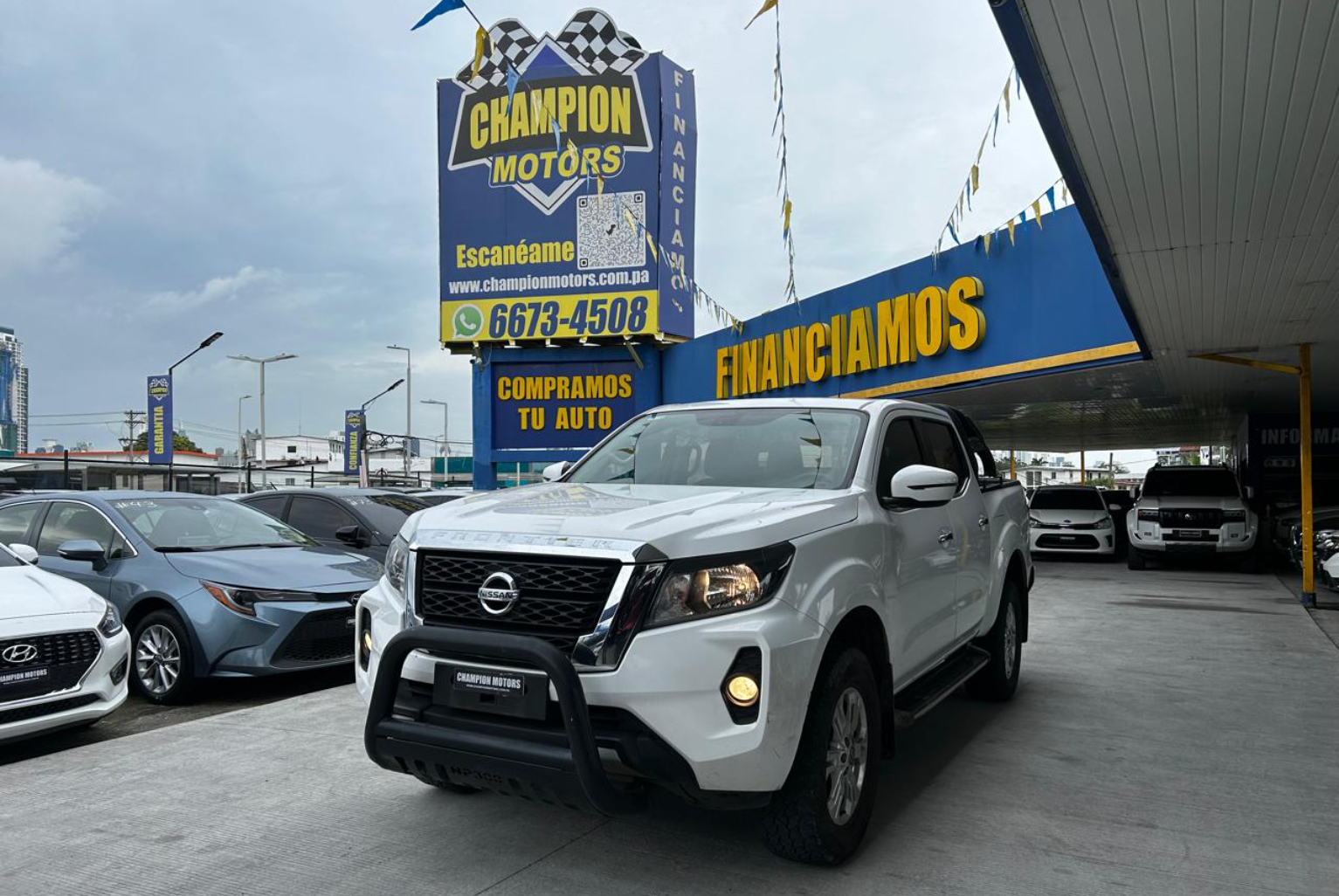 Nissan Frontier 2022 Manual color Blanco, Imagen #1