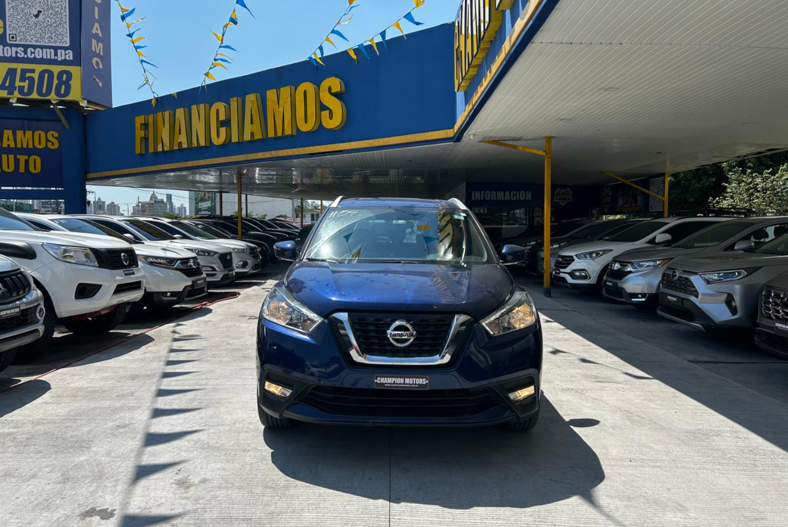 Nissan Kicks 2018 Automático color Azul, Imagen #2