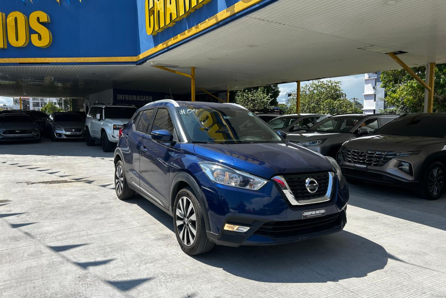 Nissan Kicks 2018 Automático color Azul, Imagen #3