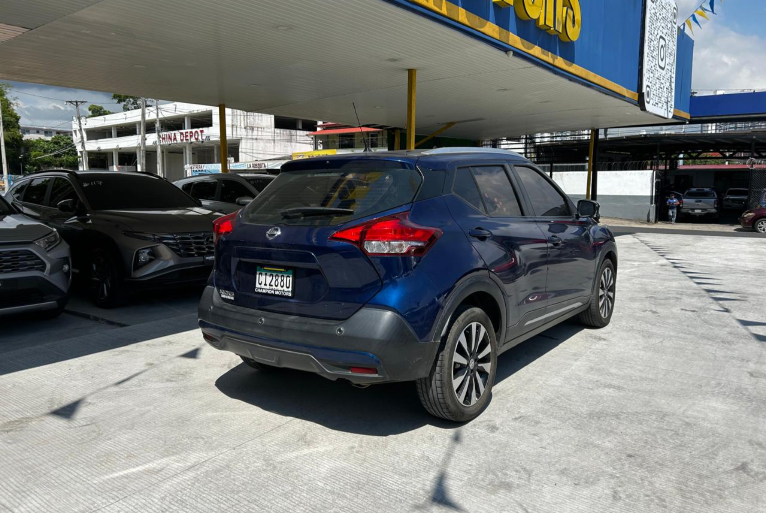 Nissan Kicks 2018 Automático color Azul, Imagen #4