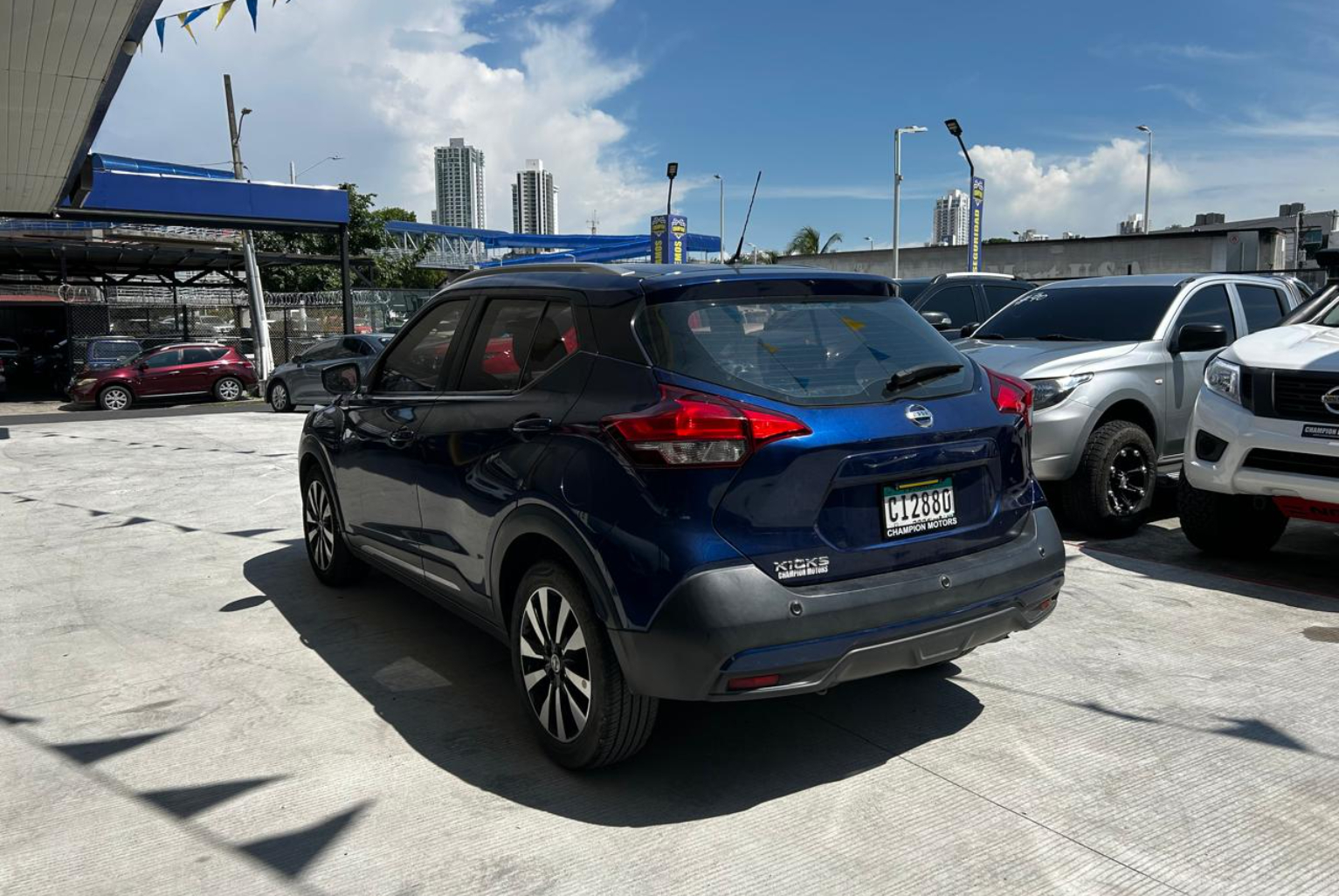 Nissan Kicks 2018 Automático color Azul, Imagen #6