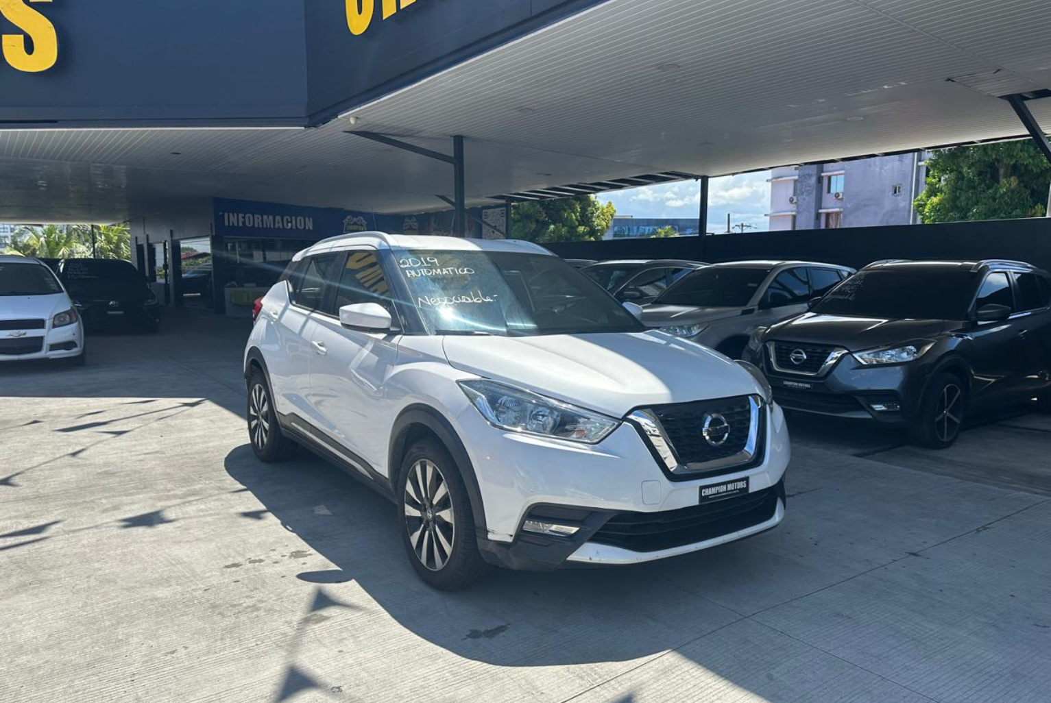 Nissan Kicks 2019 Automático color Blanco, Imagen #3