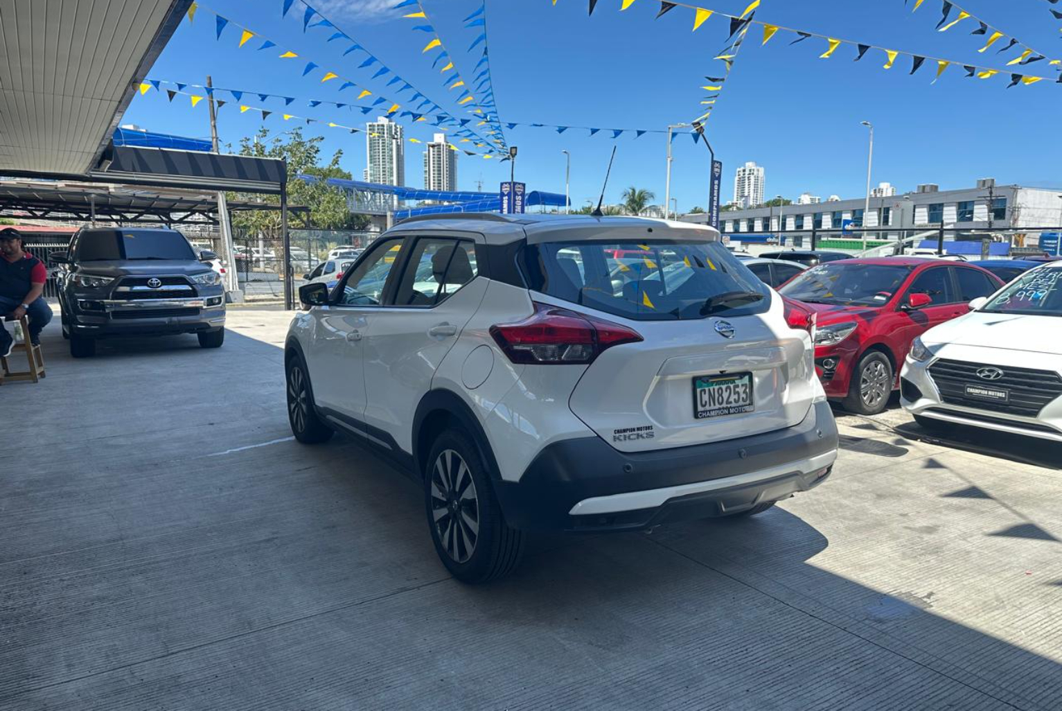 Nissan Kicks 2019 Automático color Blanco, Imagen #6