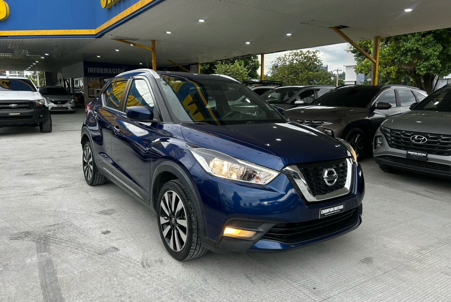 Nissan Kicks 2020 Automático color Azul, Imagen #3