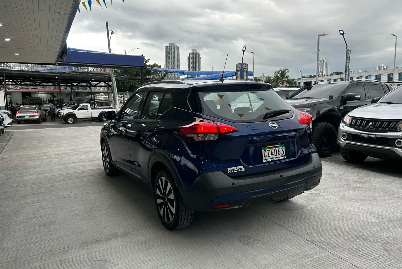 Nissan Kicks 2020 Automático color Azul, Imagen #6