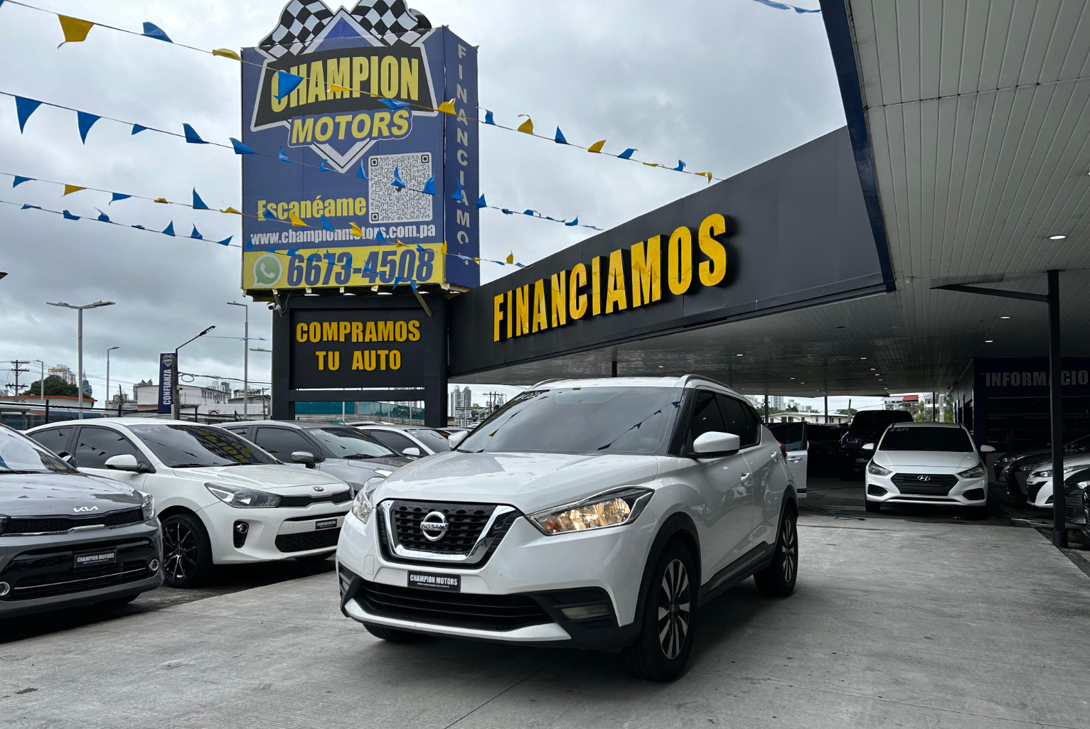 Nissan Kicks 2021 Automático color Blanco, Imagen #1