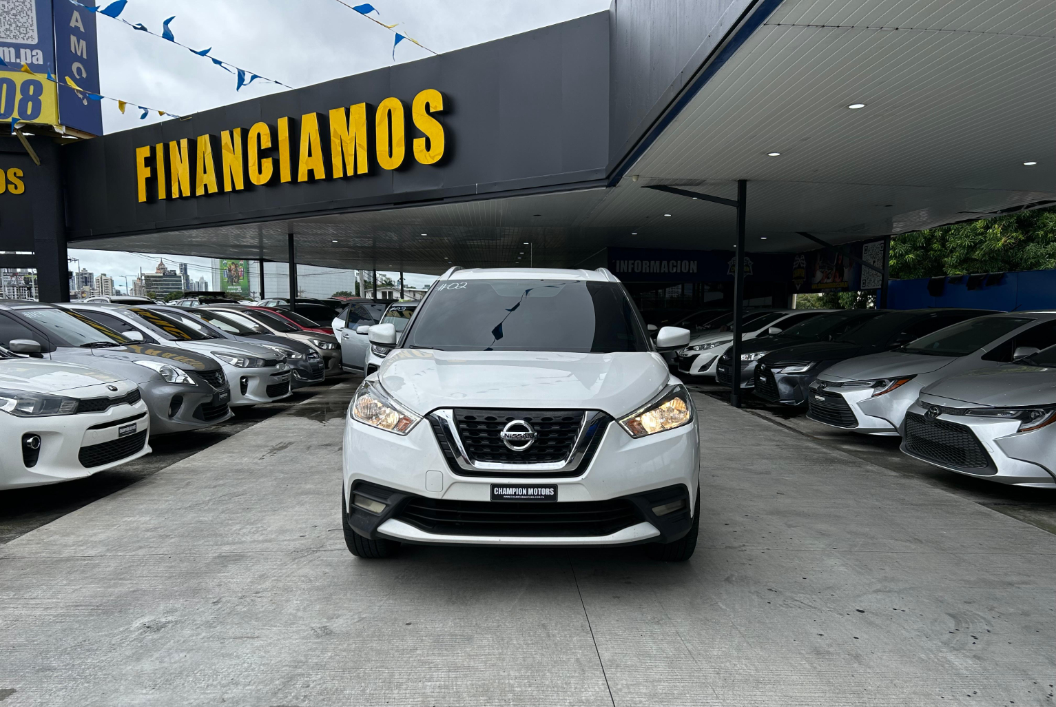 Nissan Kicks 2021 Automático color Blanco, Imagen #2