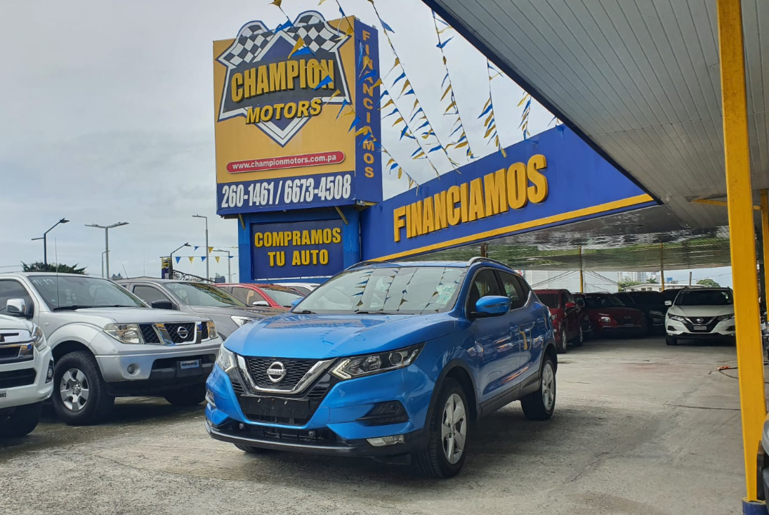 Nissan Qashqai 2019 Automático color Azul, Imagen #1