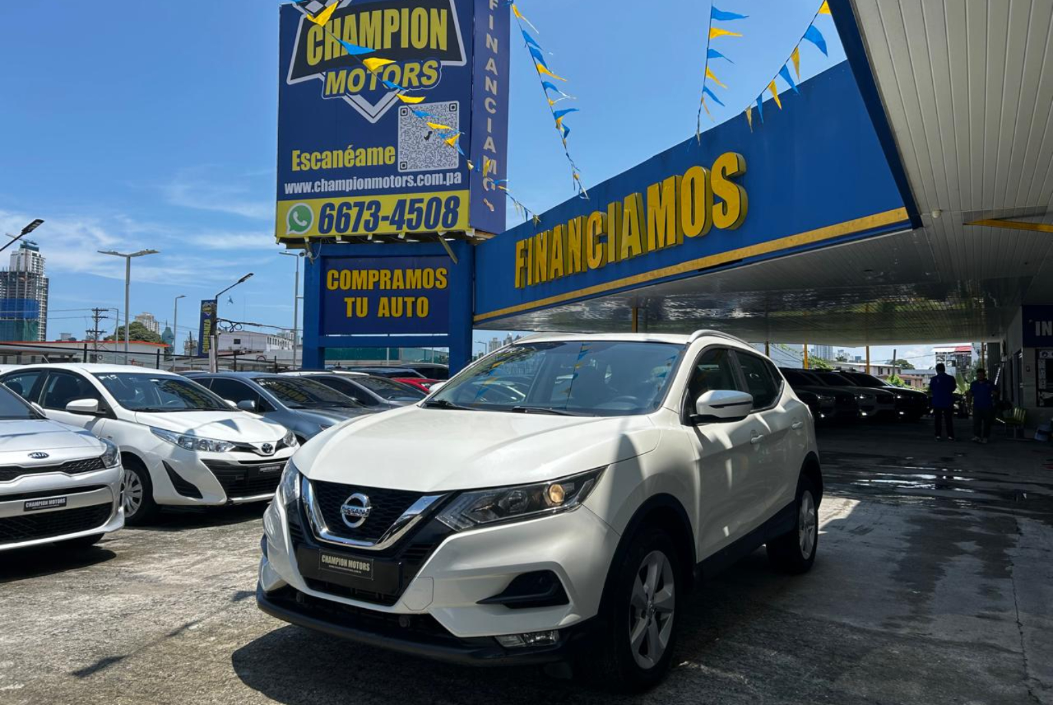 Nissan Qashqai 2019 Automático color Blanco, Imagen #1