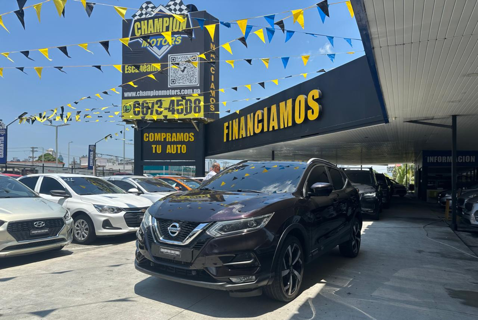 Nissan Qashqai 2020 Automático color Negro, Imagen #1
