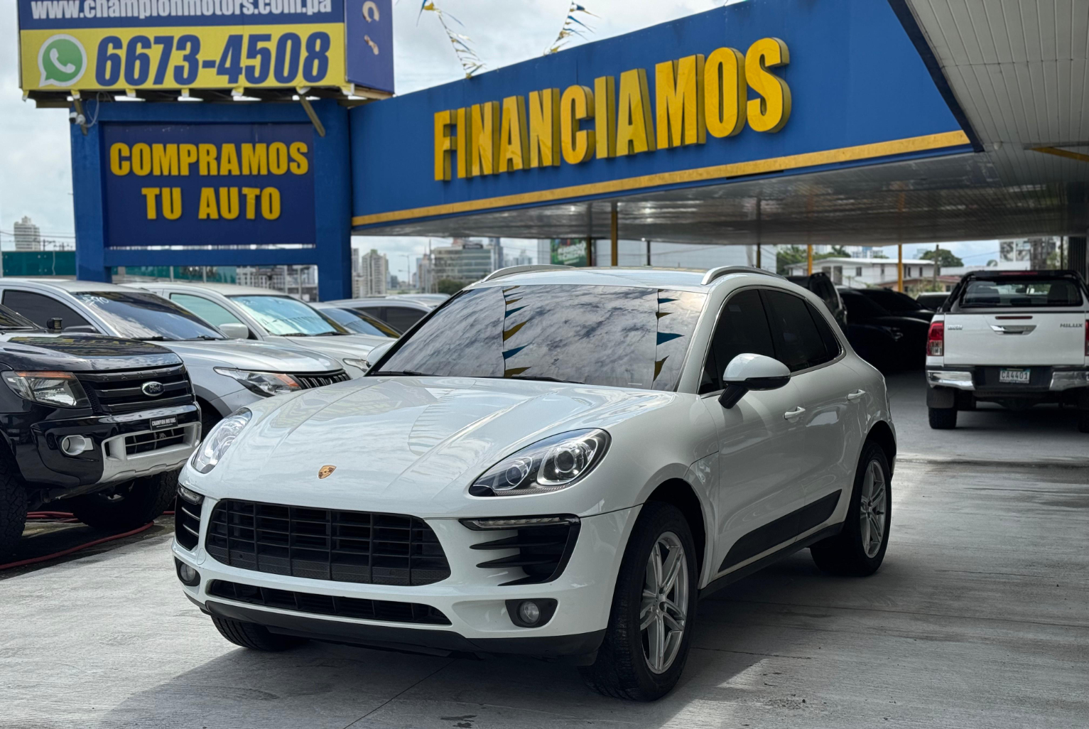 Porsche Macan 2015 Automático color Blanco, Imagen #1