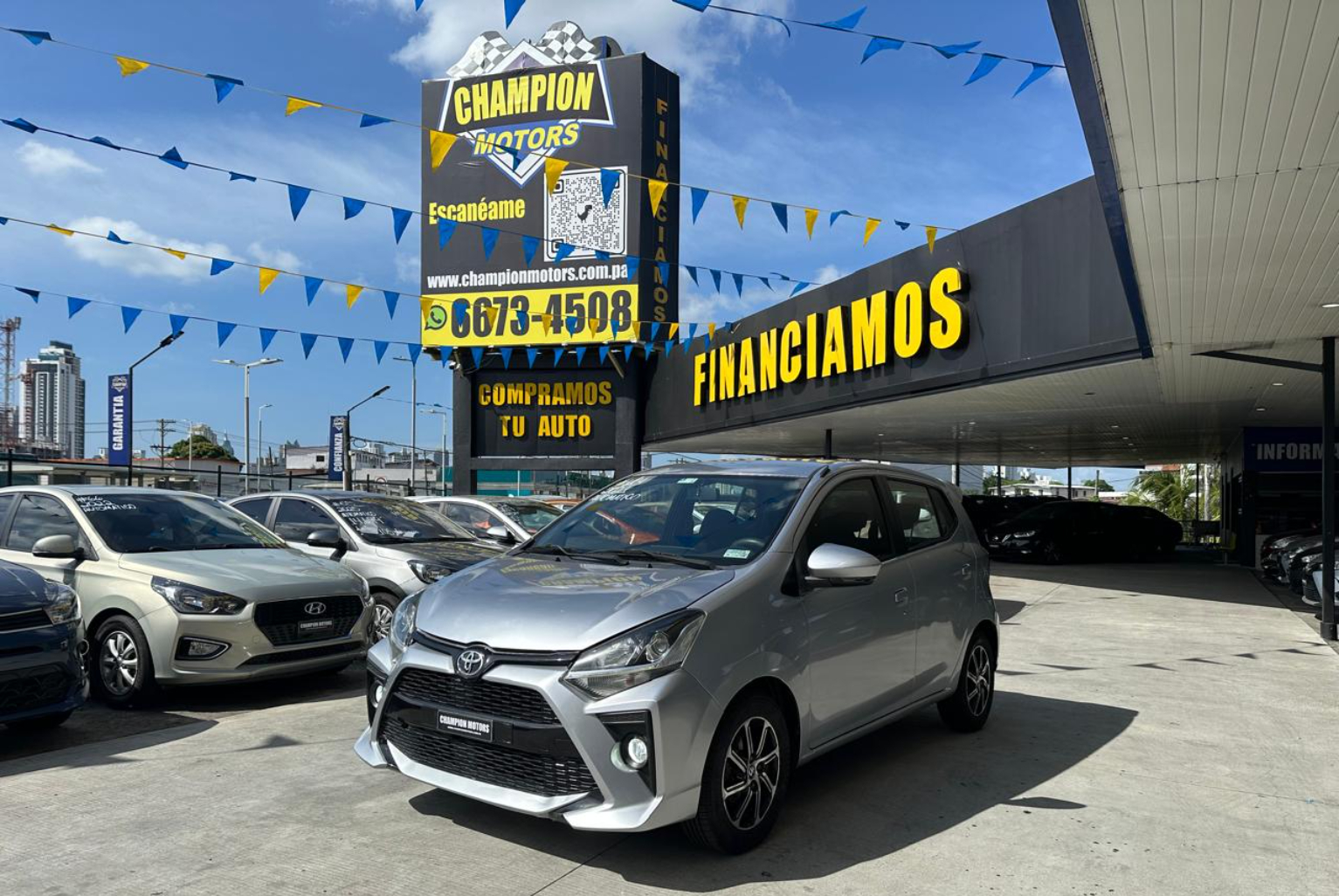 Toyota Agya 2021 Automático color Plateado, Imagen #1