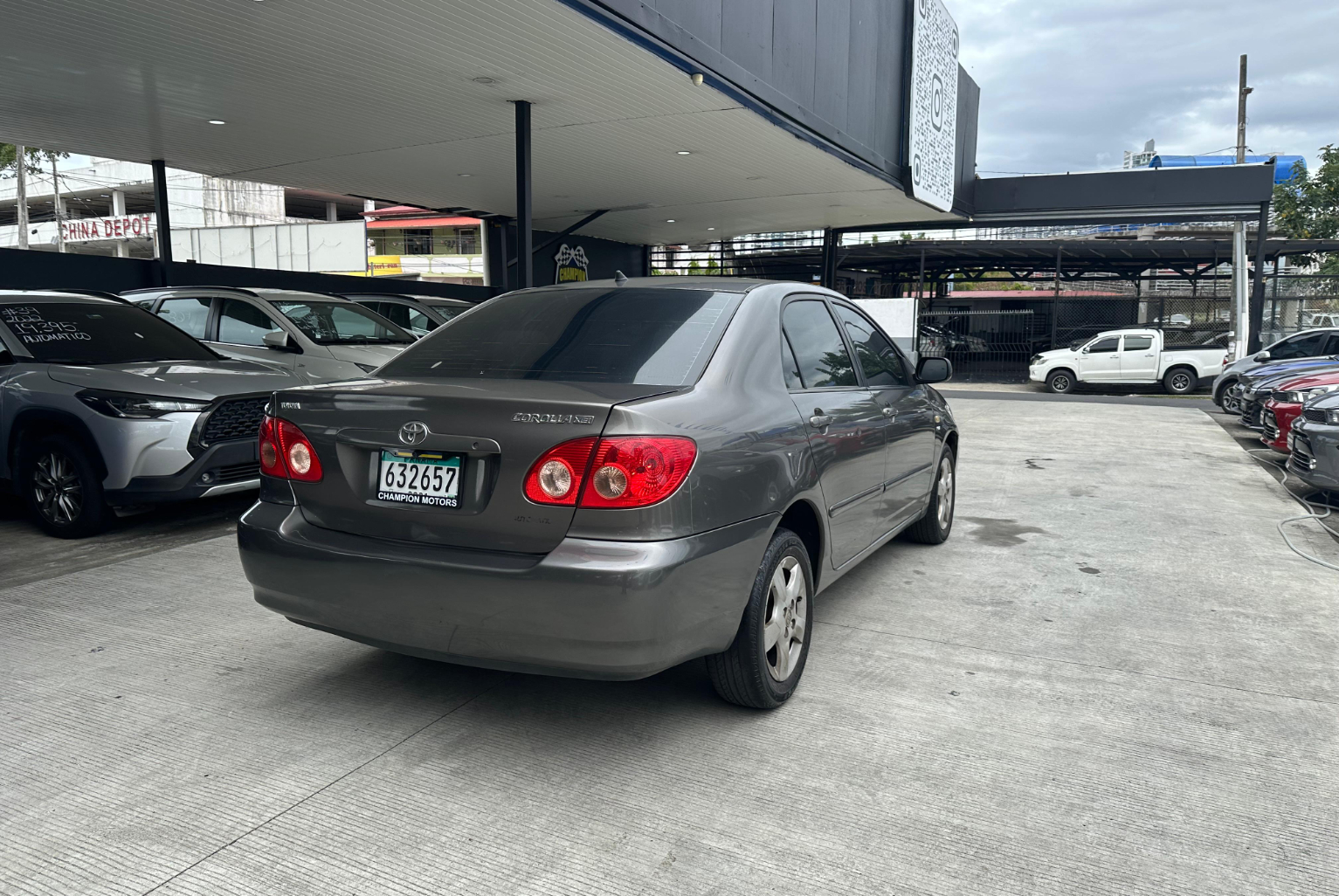Toyota Corolla 2005 Automático color Gris, Imagen #4