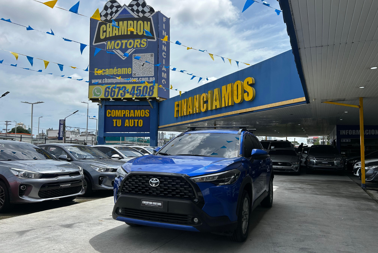 Toyota Corolla Cross 2023 Automático color Azul, Imagen #1