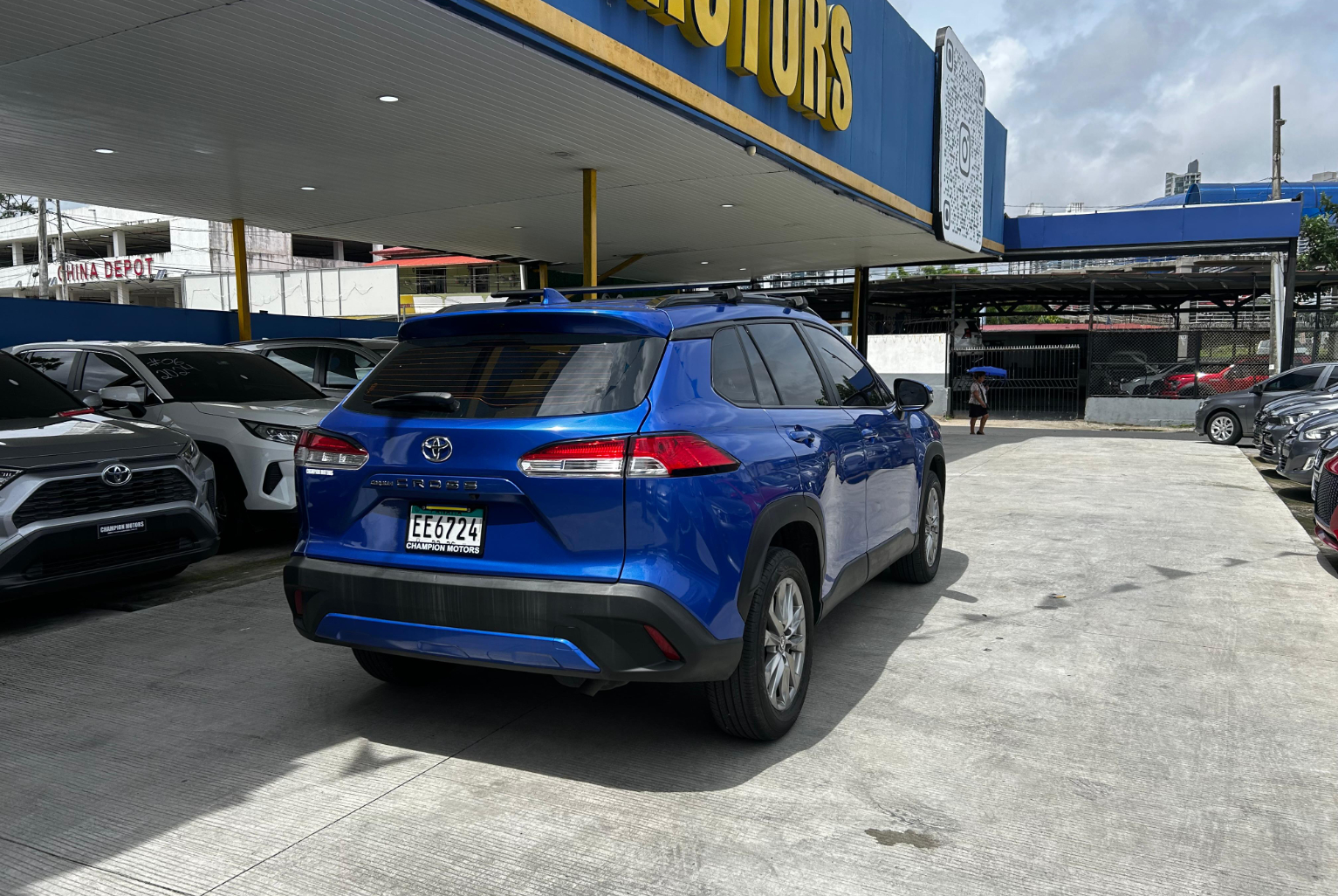 Toyota Corolla Cross 2023 Automático color Azul, Imagen #4
