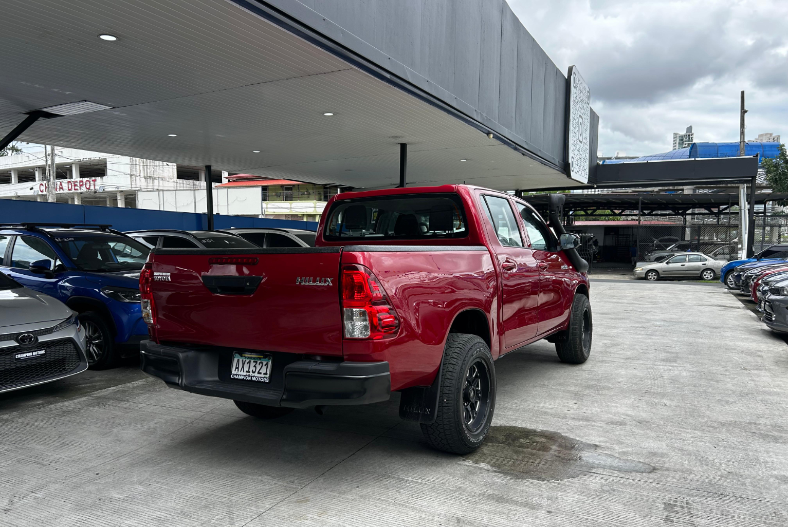 Toyota Hilux 2016 Manual color Rojo, Imagen #4
