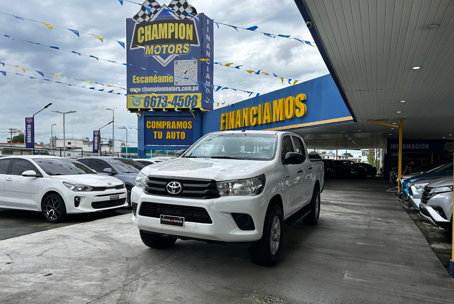 Toyota Hilux 2020 Manual color Blanco, Imagen #1