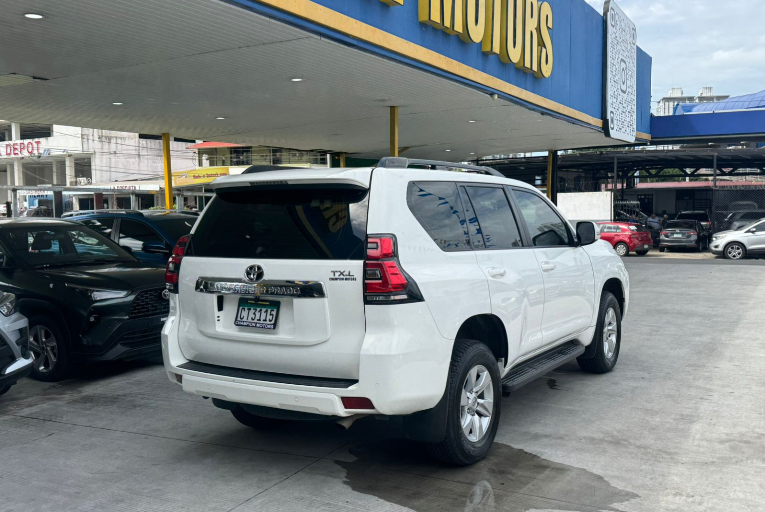 Toyota Prado 2019 Automático color Blanco, Imagen #4