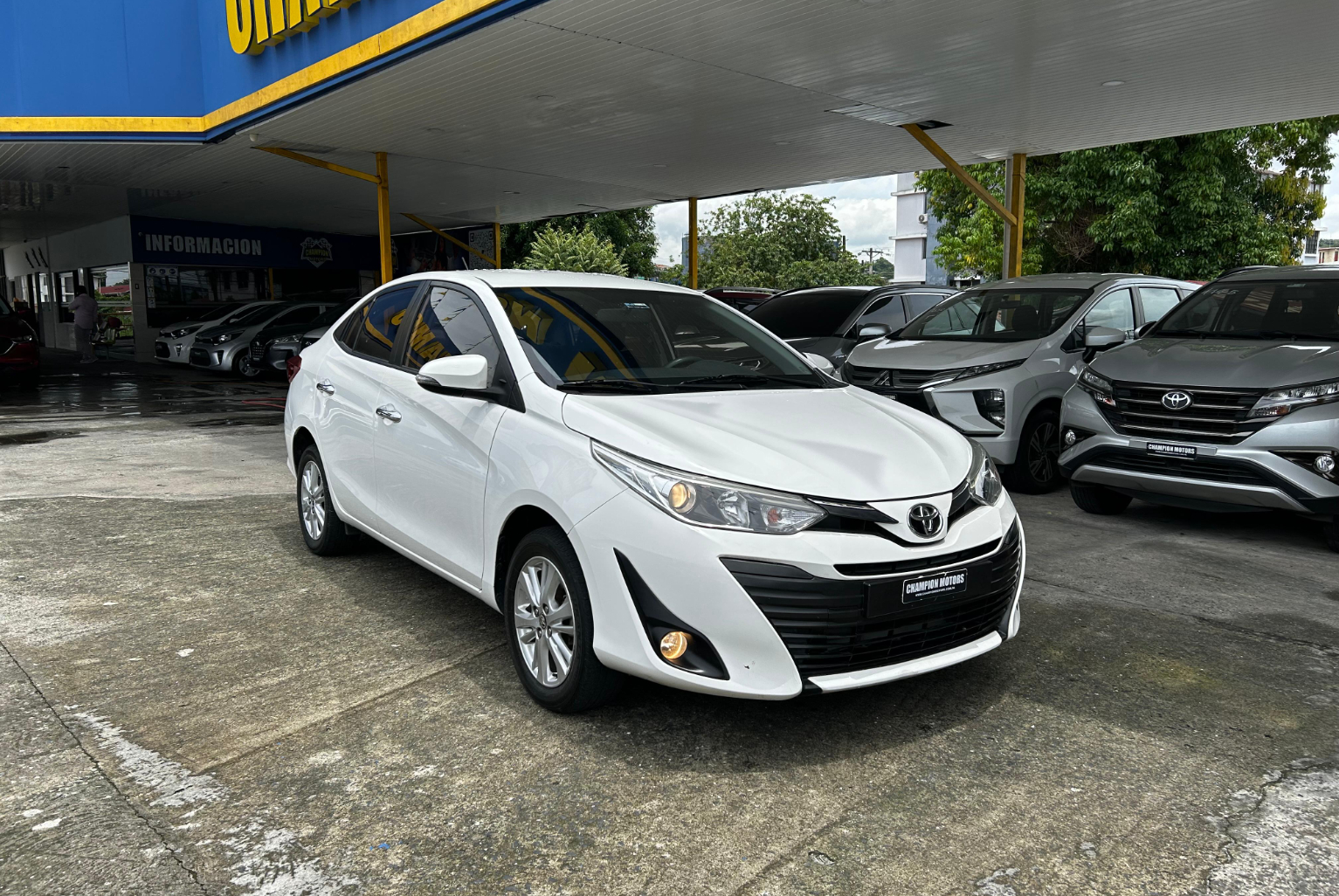 Toyota Yaris 2018 Automático color Blanco, Imagen #3