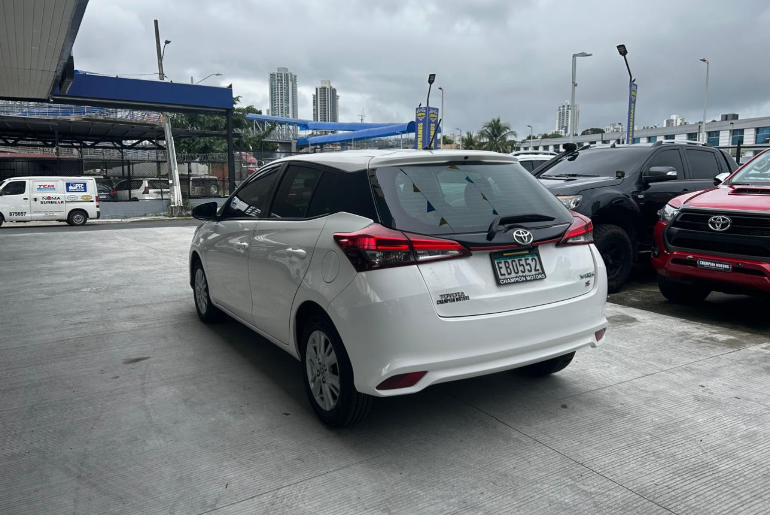 Toyota Yaris 2020 Automático color Blanco, Imagen #6