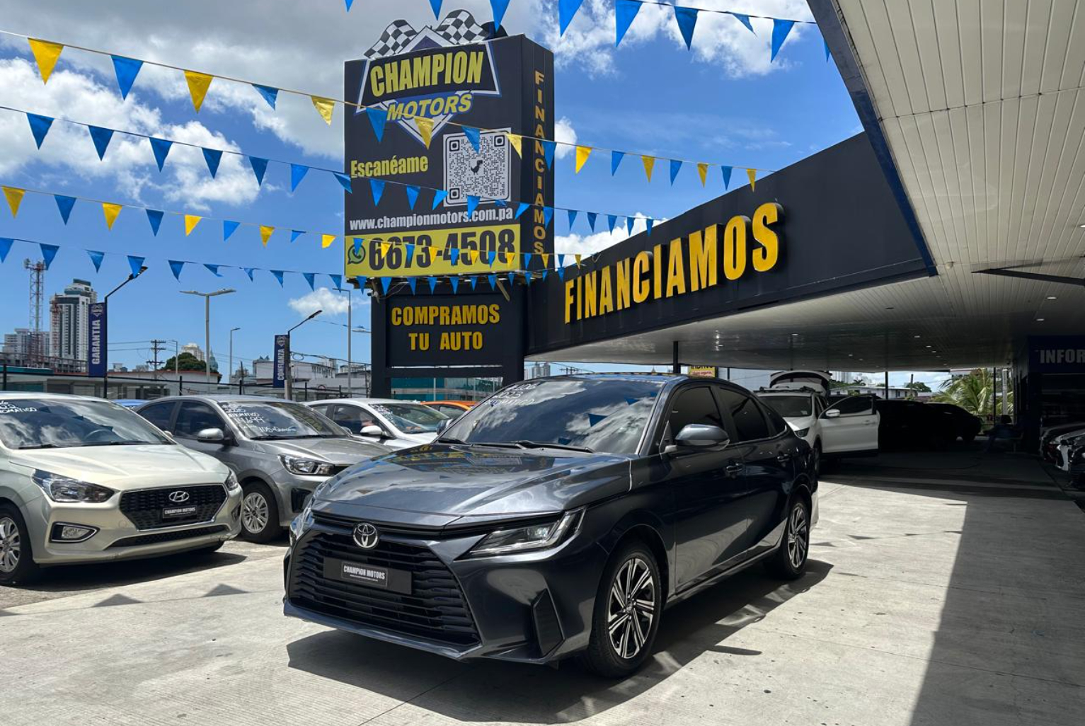 Toyota Yaris 2023 Automático color Gris, Imagen #1