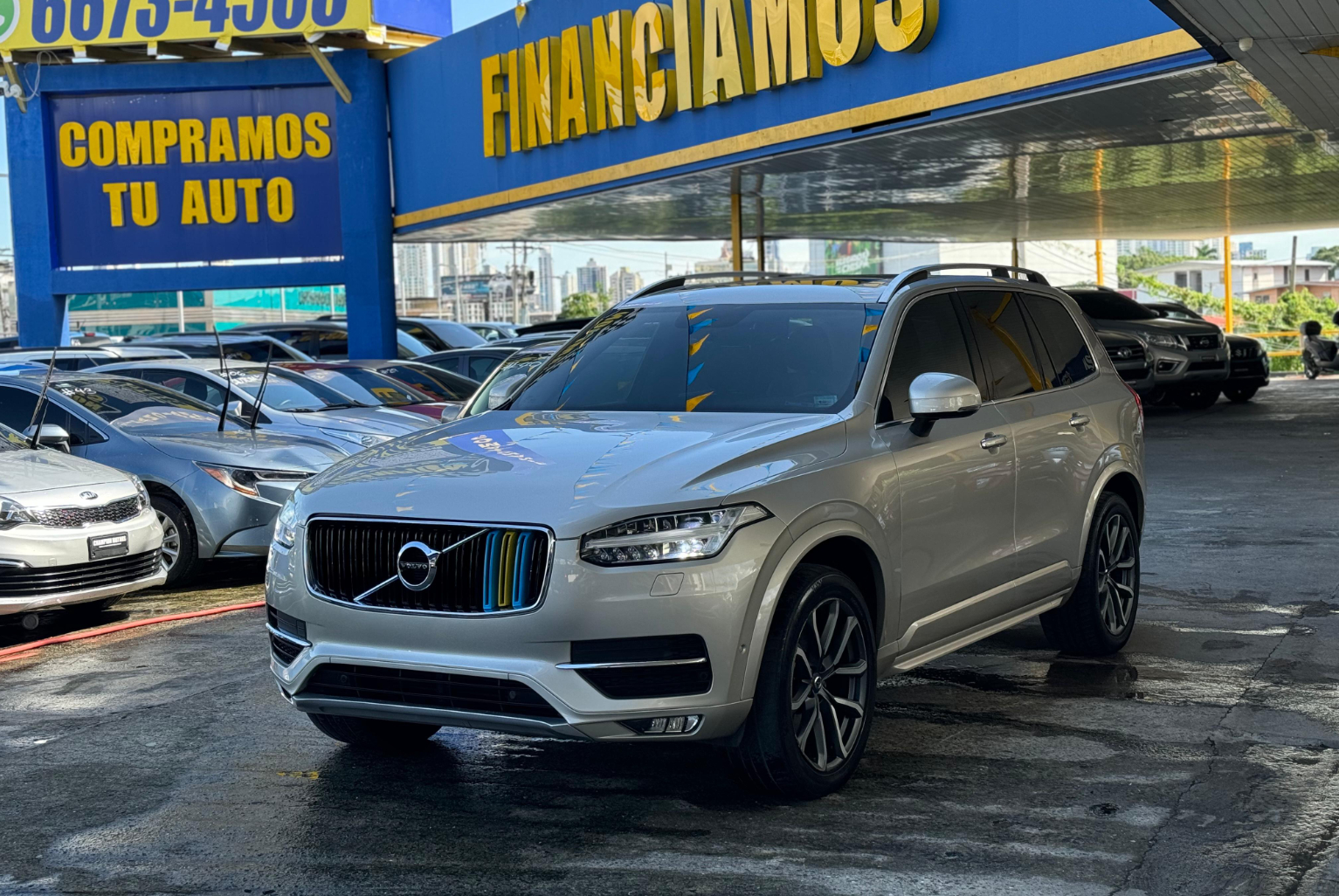 Volvo XC90 2016 Automático color Beige, Imagen #1